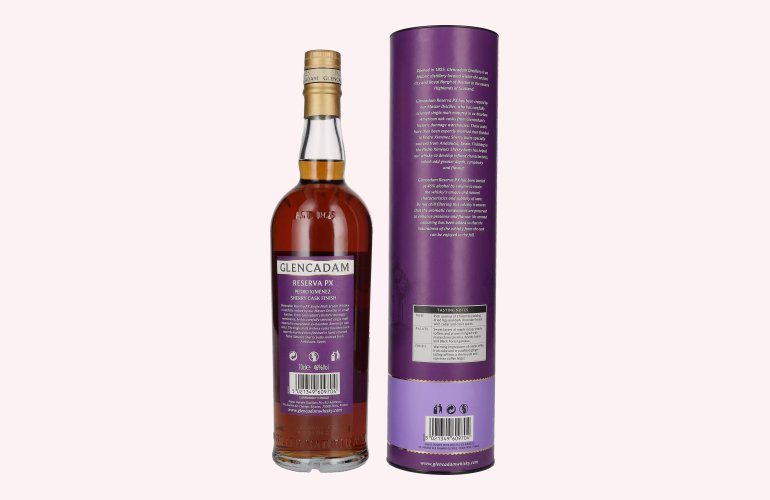 Glencadam RESERVA PX Small Batch 46% Vol. 0,7l in Giftbox