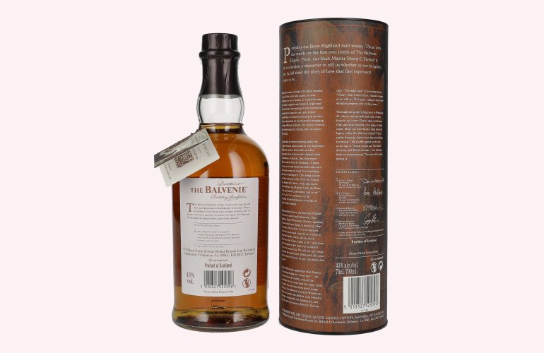 The Balvenie THE CREATION OF A CLASSIC 43% Vol. 0,7l in geschenkverpakking