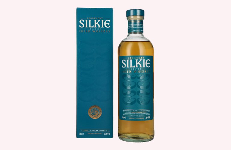 The Legendary SILKIE Peated Irish Whiskey 46% Vol. 0,7l in Geschenkbox