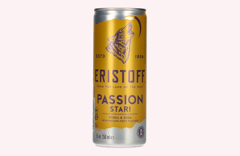 Eristoff Passion Star 5% Vol. 0,25l Dose Pfand