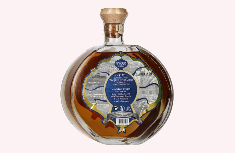 Corralejo Tequila 99,000 HORAS AÑEJO 100% de Agave 38% Vol. 0,7l