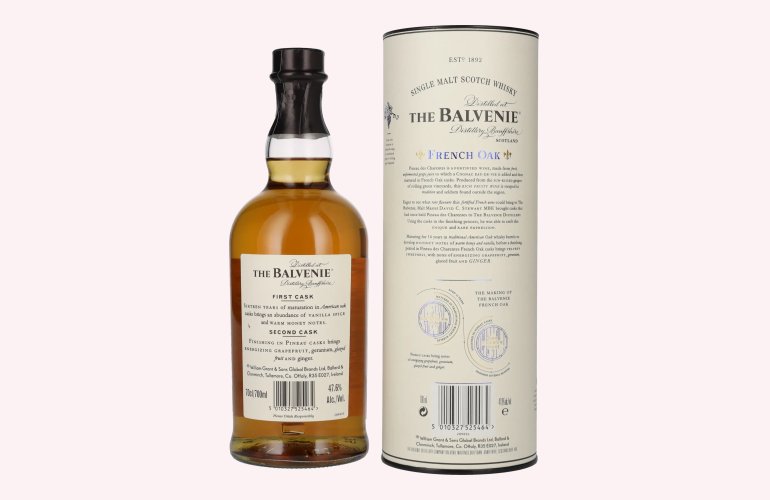 The Balvenie 16 Years Old French Oak 47,6% Vol. 0,7l in Giftbox