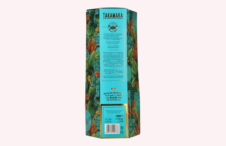 Takamaka KREOL CASK Reserve Dark Rum 40,3% Vol. 0,7l in Giftbox