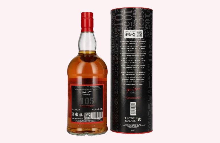 Glenfarclas 105 CASK STRENGTH Highland Single Malt 60% Vol. 1l in geschenkverpakking