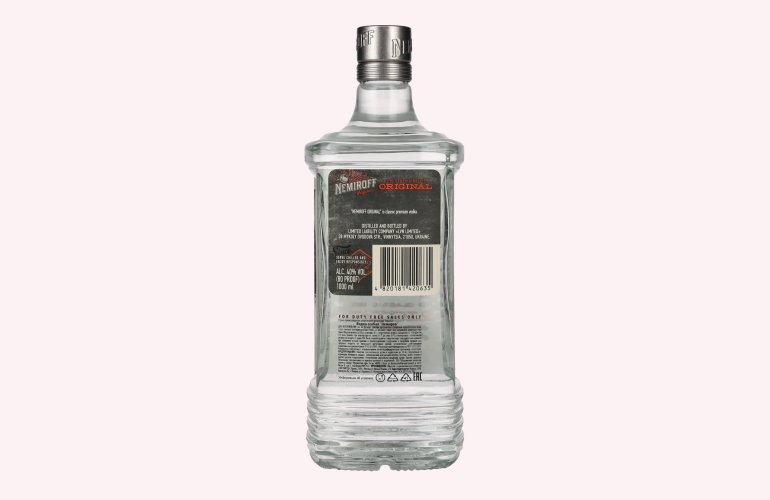 Nemiroff ORIGINAL Vodka 40% Vol. 1l
