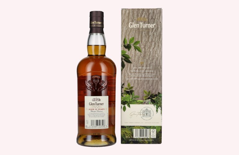 Glen Turner 12 Years Old Master Reserve Single Malt Scotch Whisky 40% Vol. 0,7l in geschenkverpakking