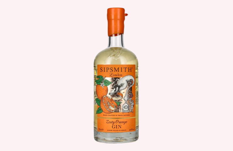 Sipsmith Zesty Orange Gin 40% Vol. 0,7l