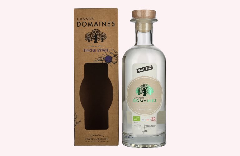 Grands Domaines Bio French Gin 40% Vol. 0,7l en boîte cadeau