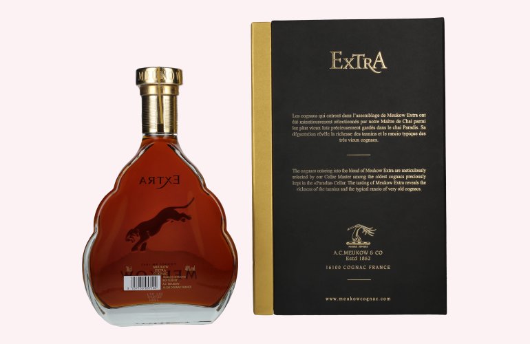 Meukow EXTRA Cognac 40% Vol. 0,7l in Geschenkbox
