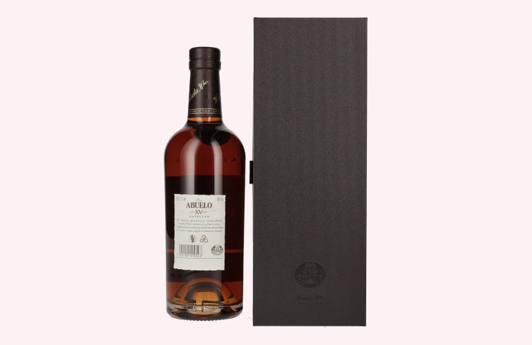 Ron Abuelo Añejo XV Años NAPOLEON Cognac Cask Finish 40% Vol. 0,7l in Geschenkbox