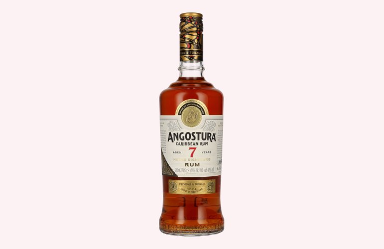 Angostura 7 Years Old House Signature Caribbean Rum 40% Vol. 0,7l