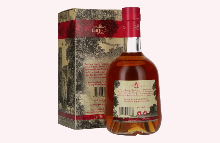 Emperor Mauritian Rum JUBILEE Pure Blend 40% Vol. 0,7l in Giftbox