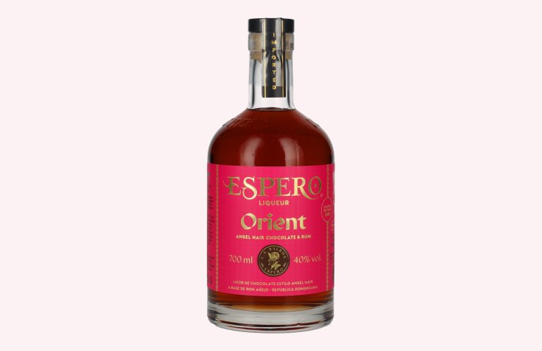 Ron Espero ORIENT Angel Hair Chocolate & Rum Liqueur Limited Edition 40% Vol. 0,7l