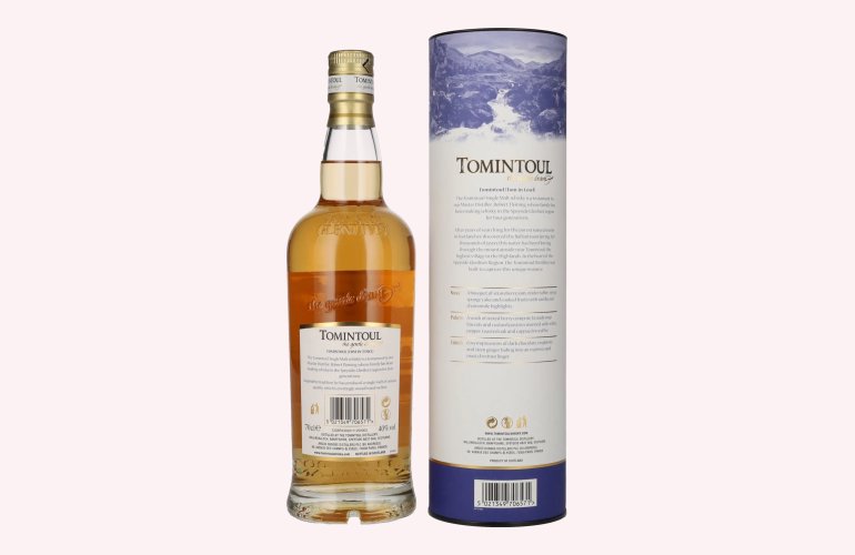 Tomintoul Small Batch Tempranillo Wine Cask Finish 40% Vol. 0,7l in geschenkverpakking