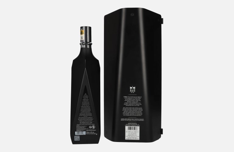 The Macallan M Decanter Black Annual Release 2024 46% Vol. 0,7l en boîte cadeau