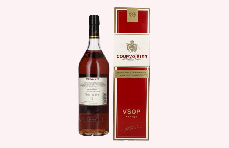 Courvoisier VSOP 40% Vol. 1l in geschenkverpakking
