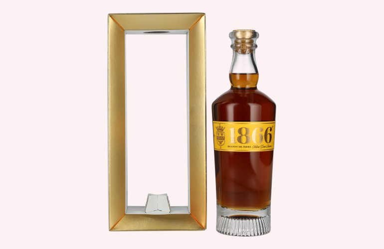 1866 Brandy Solera Gran Reserva 40% Vol. 0,7l en boîte cadeau