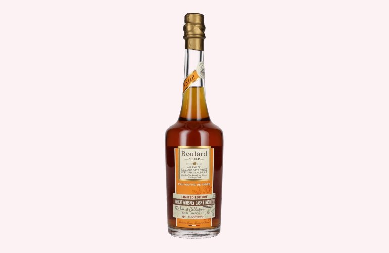 Boulard Calvados Pays d'Auge V.S.O.P. Wheat Whiskey Cask Finish Limited Edition 44% Vol. 0,7l
