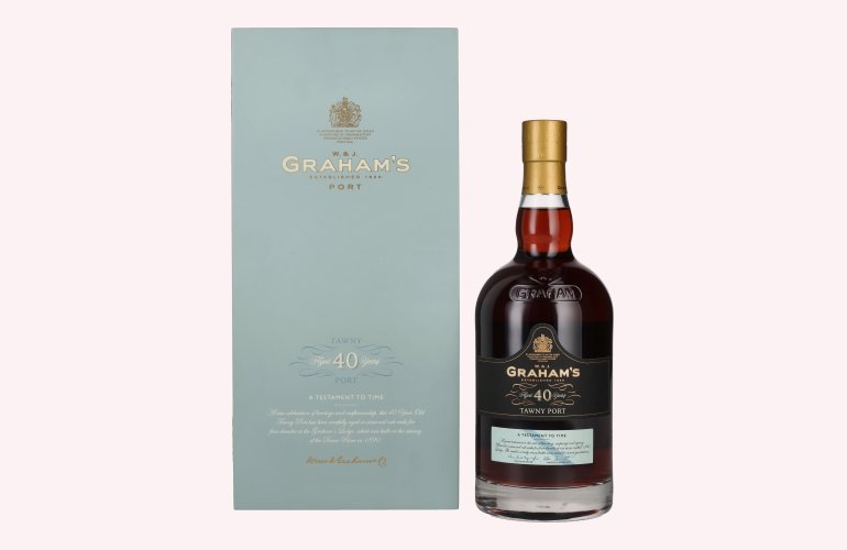 W. & J. Graham's Tawny Port 40 Years Old 20% Vol. 0,75l in Geschenkbox