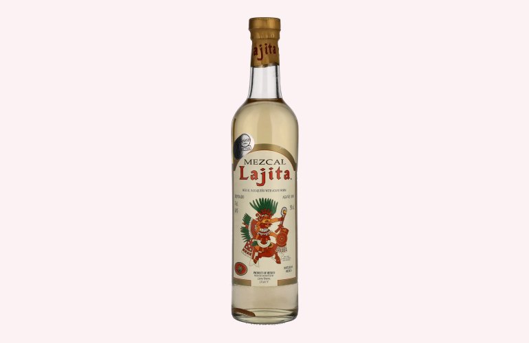 Lajita Mezcal REPOSADO with Agave Worm 40% Vol. 0,5l