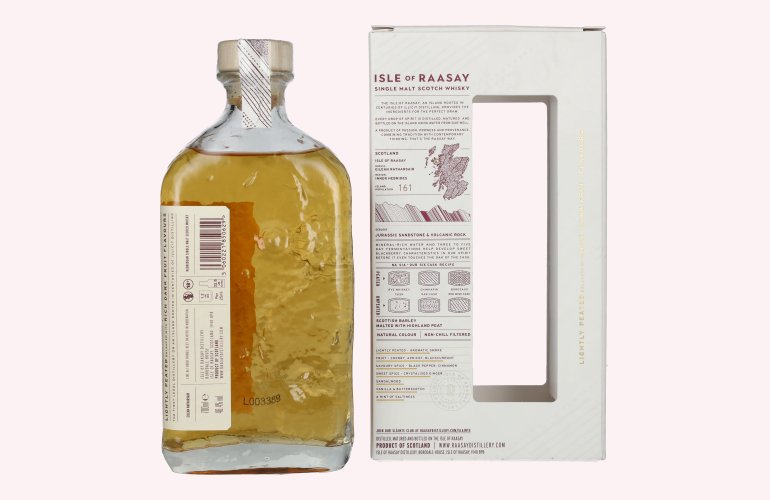 Isle of RAASAY The Draam Hebridean Single Malt 46,4% Vol. 0,7l en boîte cadeau