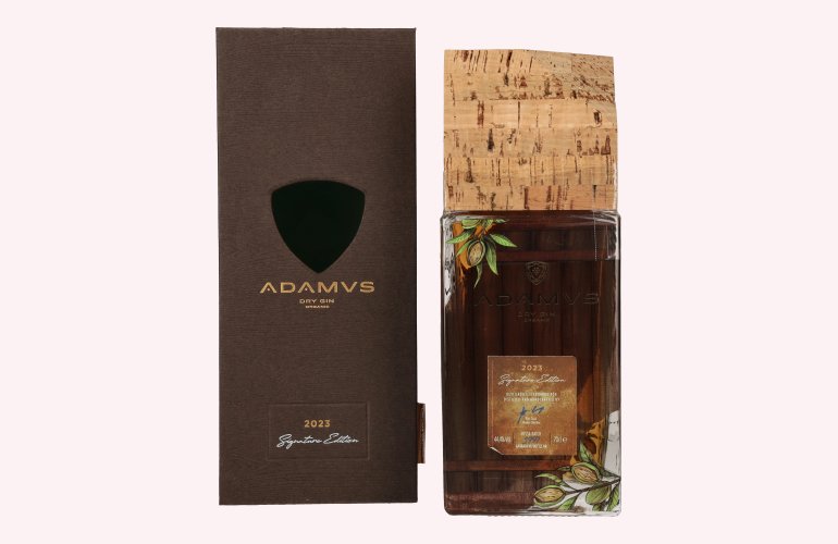 Adamus Dry Gin Organic Signature Edition 2023 44,4% Vol. 0,7l in geschenkverpakking