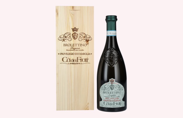Cà dei Frati Brolettino Lugana Privilegio di Famiglia DOC 2020 13,5% Vol. 0,75l in Holzkiste