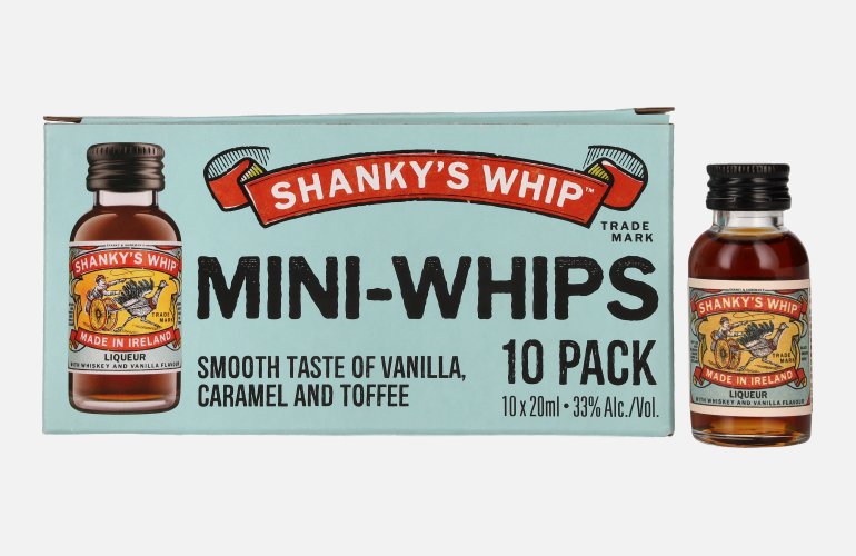 Shanky's Whip Liqueur 33% Vol. 10x0,02l