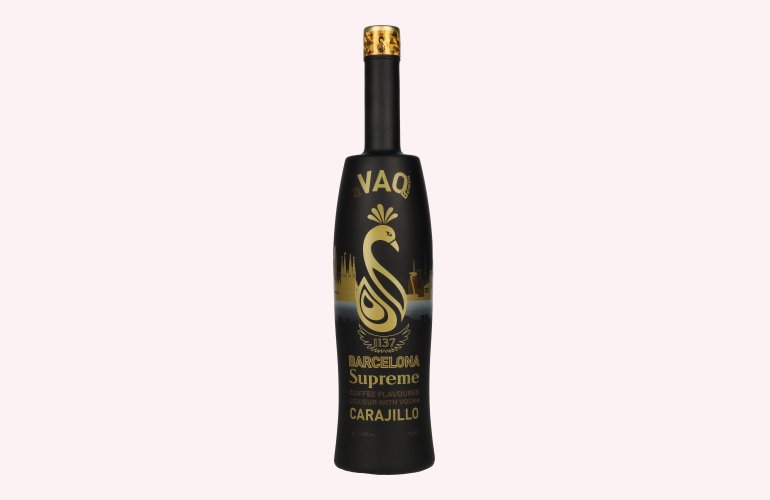aVAO 1137 Barcelona Supreme Coffee Flavoured Liqueur Carajillo 21,8% Vol. 0,7l