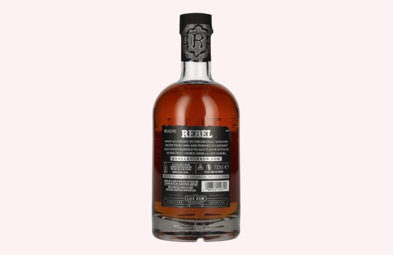 Rebel 100 Kentucky Straight Bourbon Cabernet Sauvignon Finish Whiskey 50% Vol. 0,7l