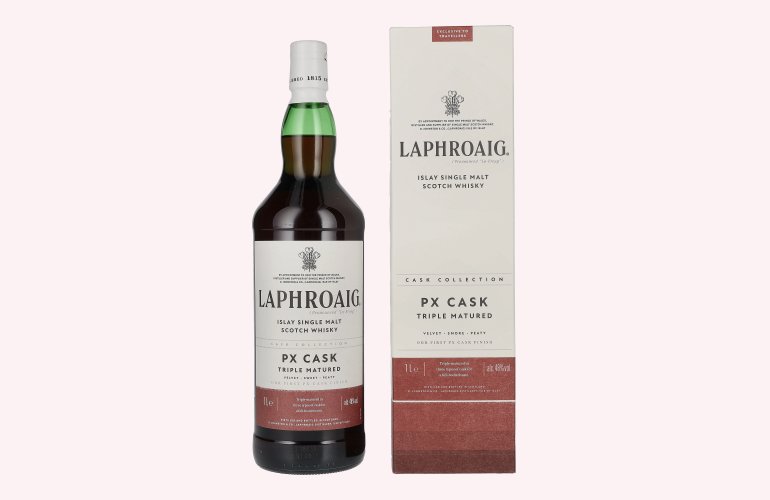 Laphroaig PX Cask Triple Matured Islay Single Malt Scotch Whisky 48% Vol. 1l en boîte cadeau