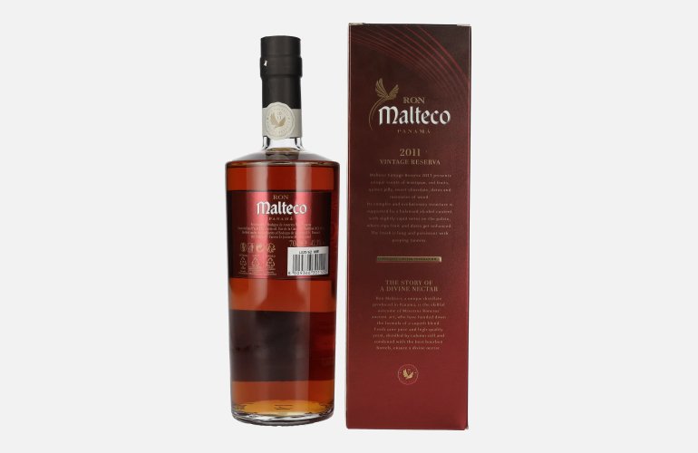 Ron Malteco Vintage Reserva Panamá 2011 42,3% Vol. 0,7l in Geschenkbox