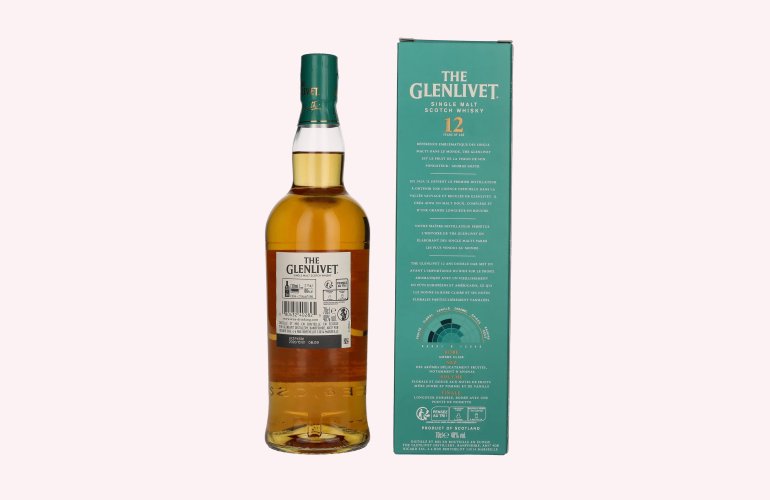 The Glenlivet 12 Years Old DOUBLE OAK 40% Vol. 0,7l in Geschenkbox