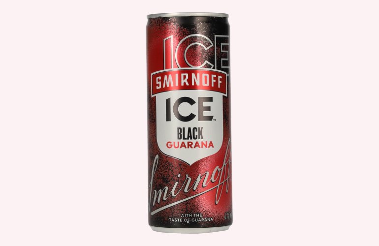 Smirnoff ICE Black Guarana 4,7% Vol. 0,25l Dose Pfand