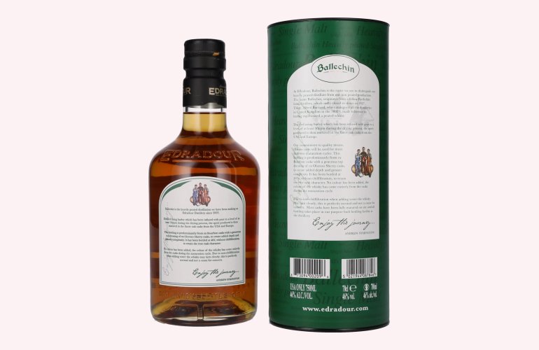 Edradour Ballechin 10 Years Old Highland Single Malt 46% Vol. 0,7l in Geschenkbox