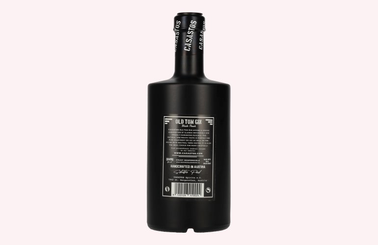 CASASTOS Old Tom Gin Small Batch Black-Peach 40% Vol. 0,5l