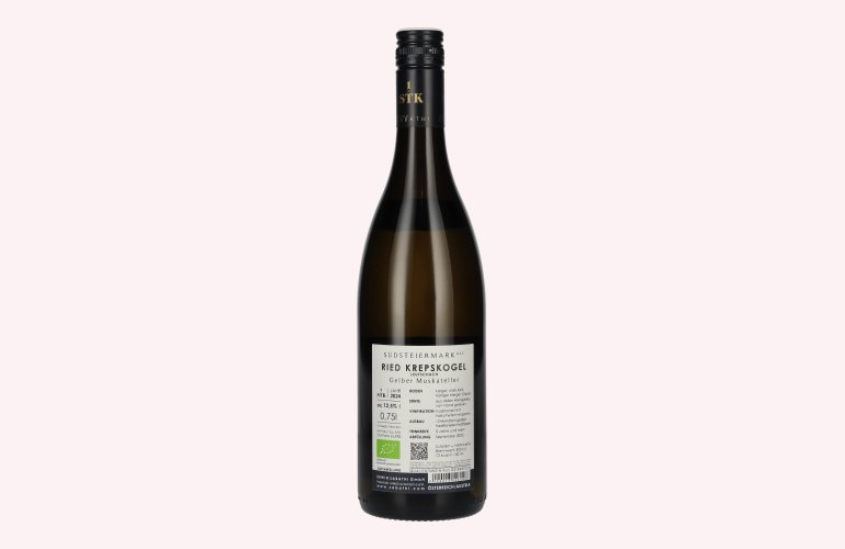 Erwin Sabathi Gelber Muskateller Ried Krepskogel Südsteiermark DAC 2024 12,5% Vol. 0,75l