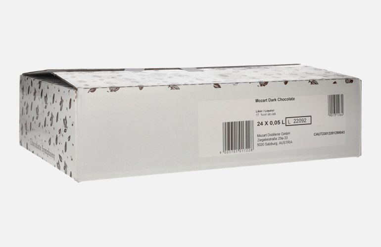 Mozart Chocolate Dark Likör 17% Vol. 24x0,05l
