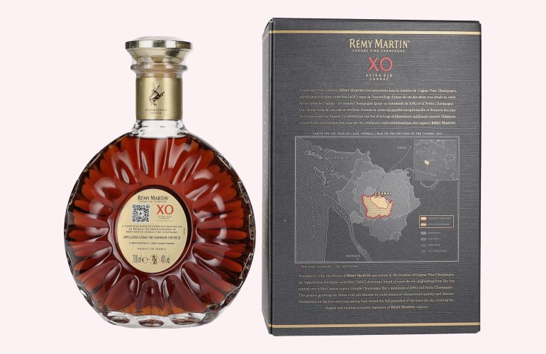 Rémy Martin XO EXTRA OLD Cognac Fine Champagne 40% Vol. 0,7l en boîte cadeau