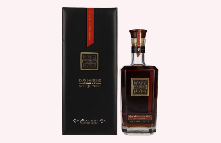 Don Pancho ORIGENES 30 Years Old Rare Panamian Rum 40% Vol. 0,7l in Giftbox