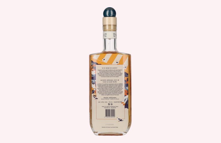 Pastis 12/12 Recette Originale Conçue à Saint-Tropez 45% Vol. 0,7l