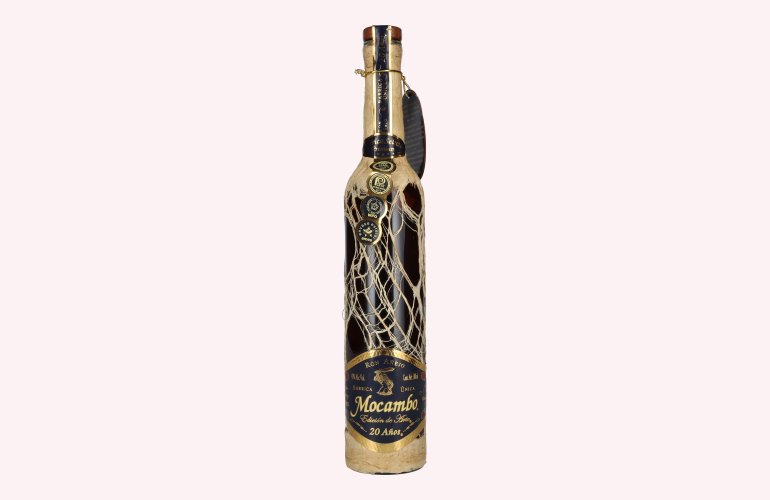 Mocambo Ron Añejo 20 Años Barrica Selecta Premium Edición de Arte 40% Vol. 0,5l