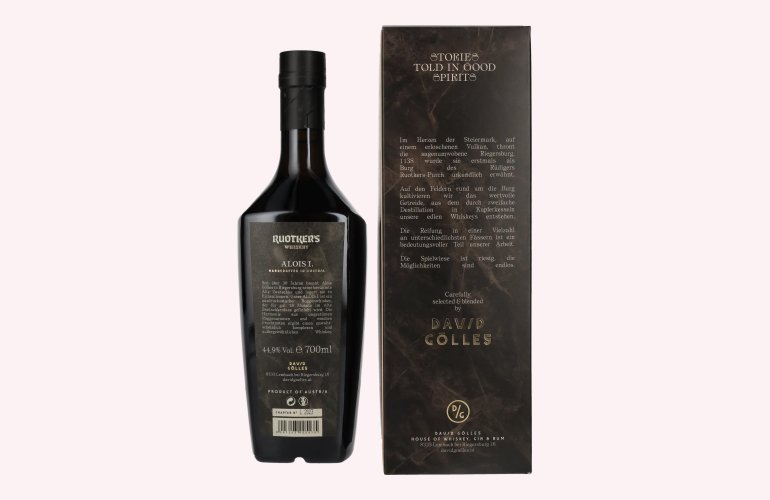 Ruotker's ALOIS I. Whiskey 44,9% Vol. 0,7l in Geschenkbox