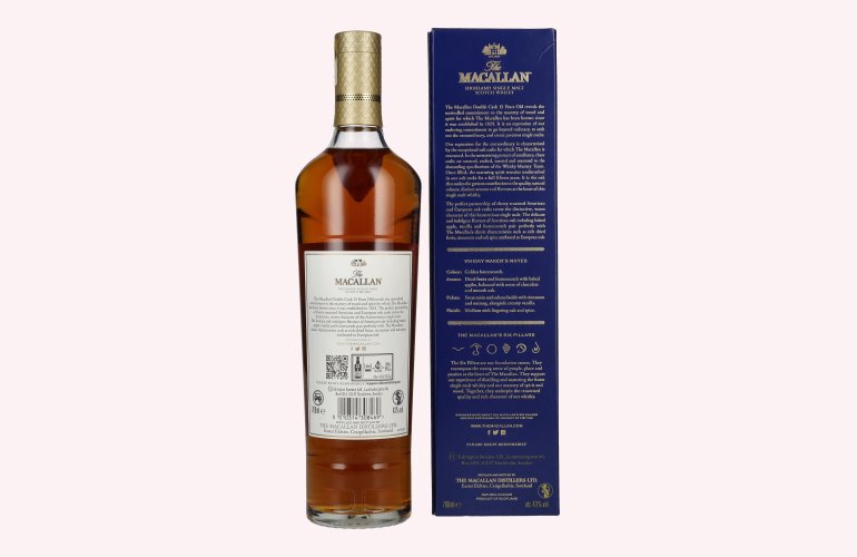 The Macallan 15 Years Old DOUBLE CASK 43% Vol. 0,7l in Giftbox