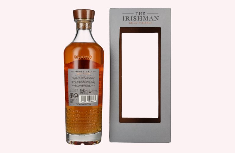 The Irishman 12 Years Old Single Malt Irish Whiskey 43% Vol. 0,7l in Giftbox