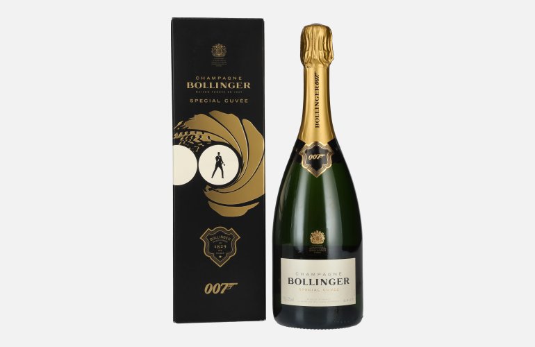Bollinger Champagne SPECIAL CUVÉE 007 Limited Edition 12% Vol. 0,75l en boîte cadeau
