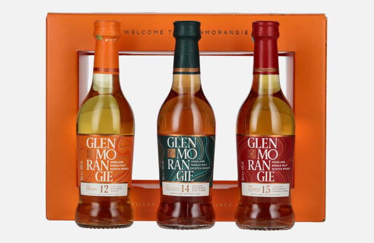 Glenmorangie Taster Pack 43% Vol. 3x0,1l in Geschenkbox