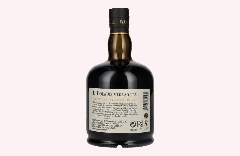 El Dorado Rum VERSAILLES Special Madeira Sweet Casks 2005 55,9% Vol. 0,7l