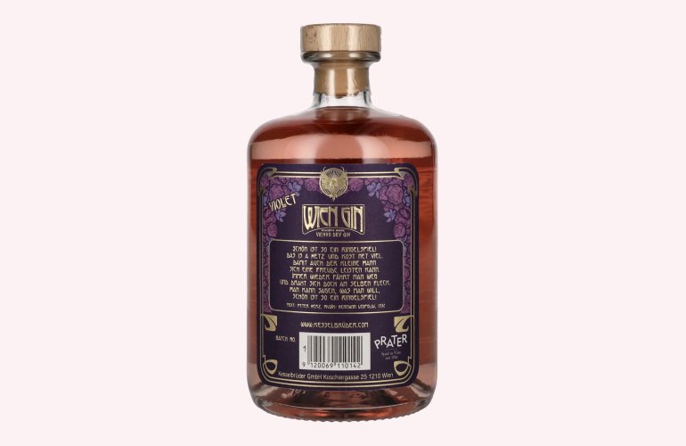 Wien Gin VIOLET Vienna Dry Gin 43% Vol. 0,7l
