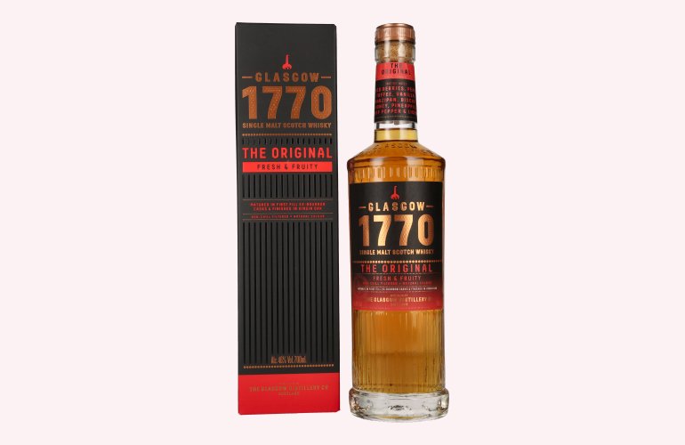 Verregow 1770 THE ORIGINAL Single Malt Fresh & Fruity 46% Vol. 0,7l en boîte cadeau
